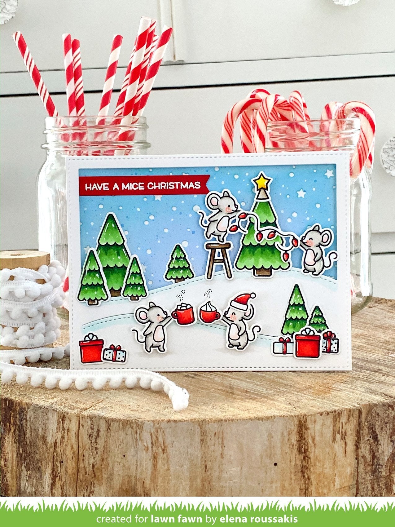 Lawn Fawn - Merry Mice