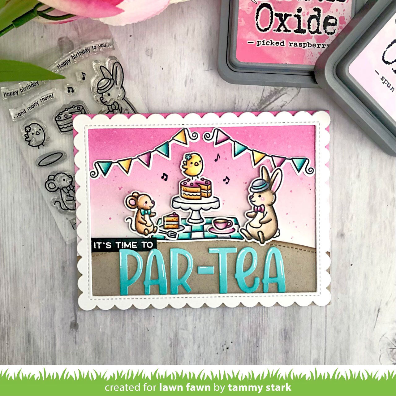 Lawn Fawn - Tea-Rrific Day Add-On