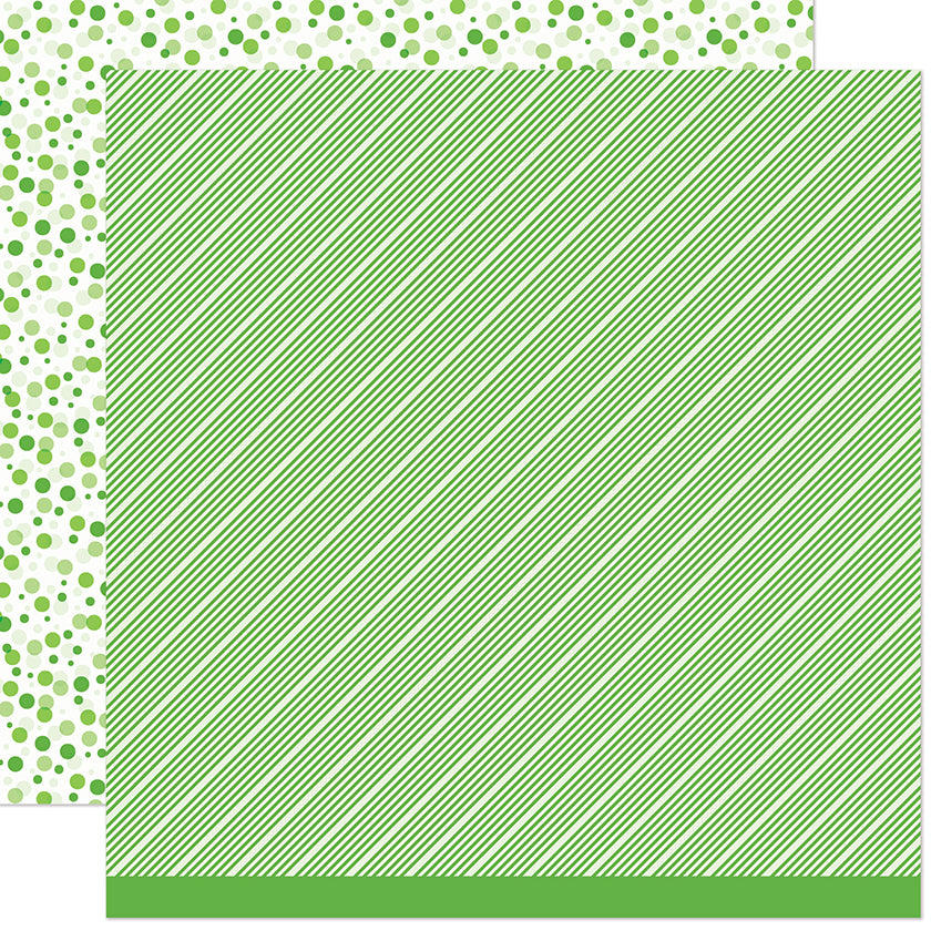 Lawn Fawn - All the Dots - Kiwi Fizz 12x12"