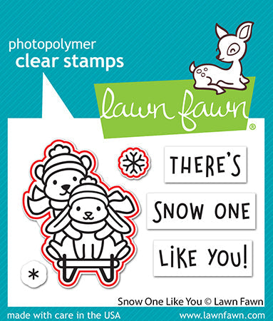 Lawn Fawn - Snow One Like You - Lawn Cuts