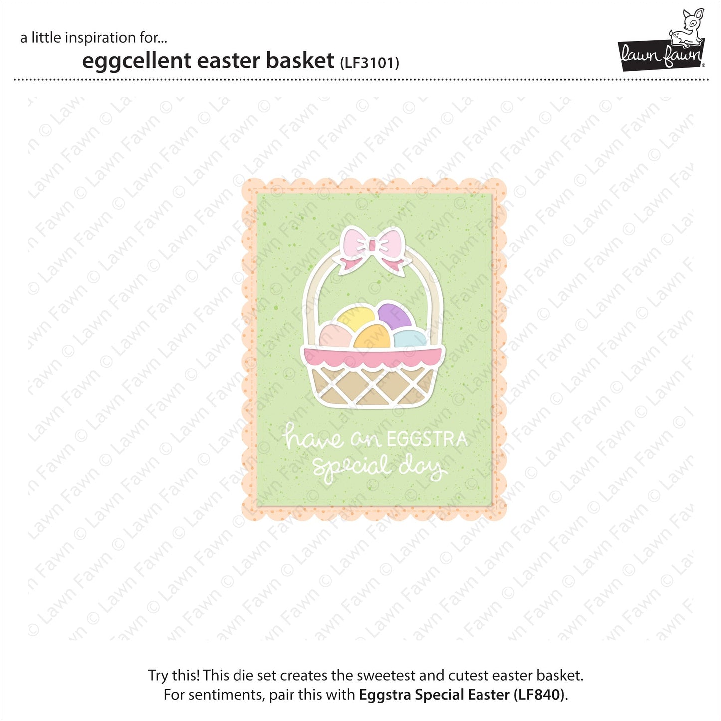 Lawn Fawn - Eggcellent Easter Basket
