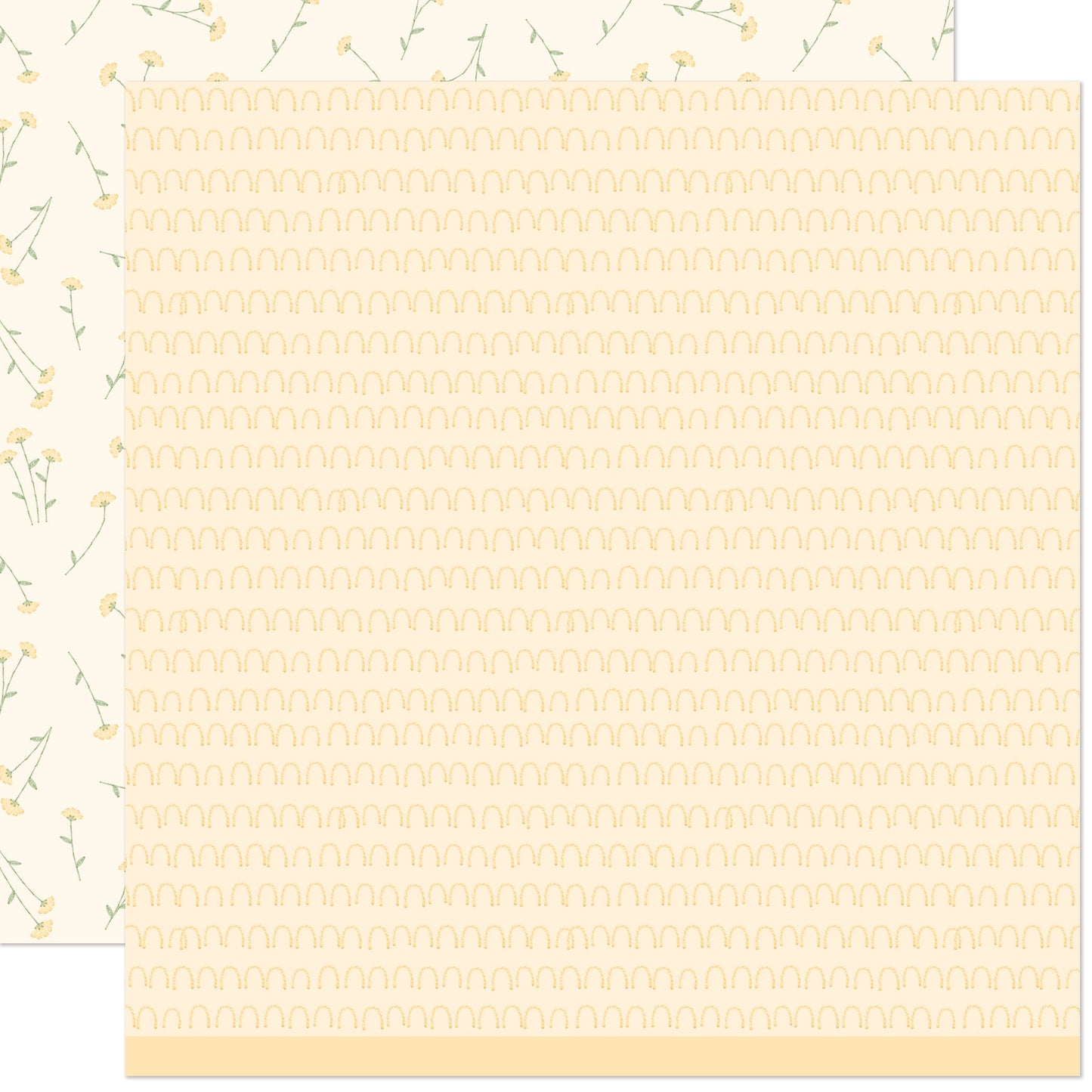 Lawn Fawn - What's Sewing On? - Lazy Daisy Stitch 12x12"