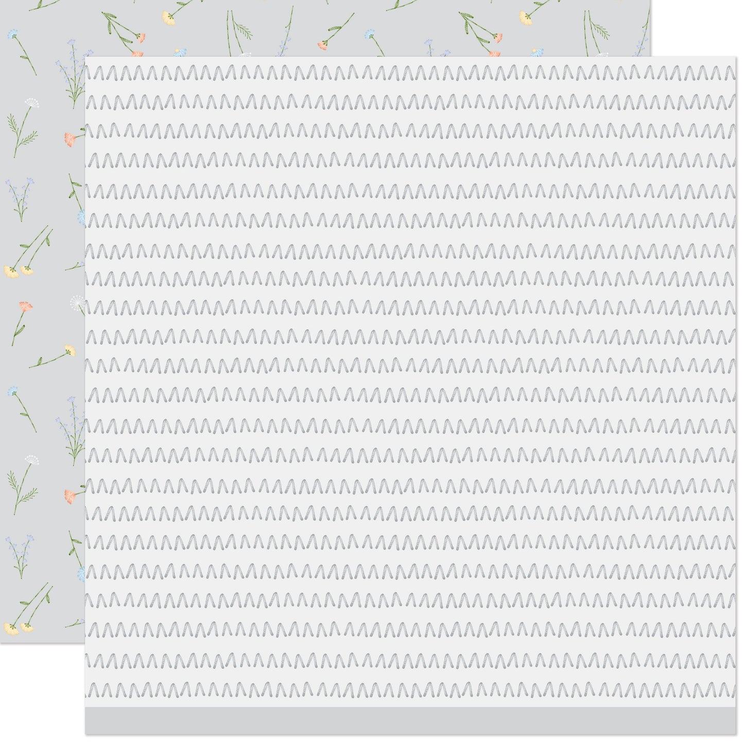 Lawn Fawn - Whats' Sewing On? - Backstitch 12x12"