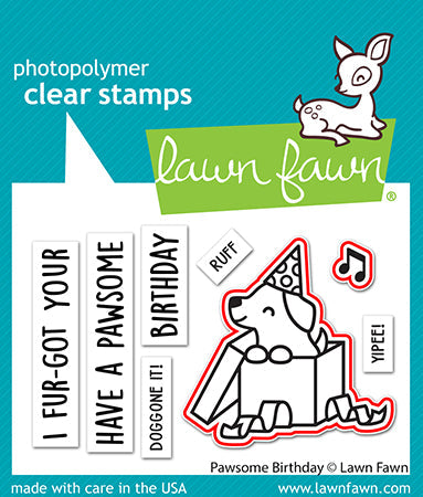 Lawn Fawn - Pawsome Birthday Lawn Cuts
