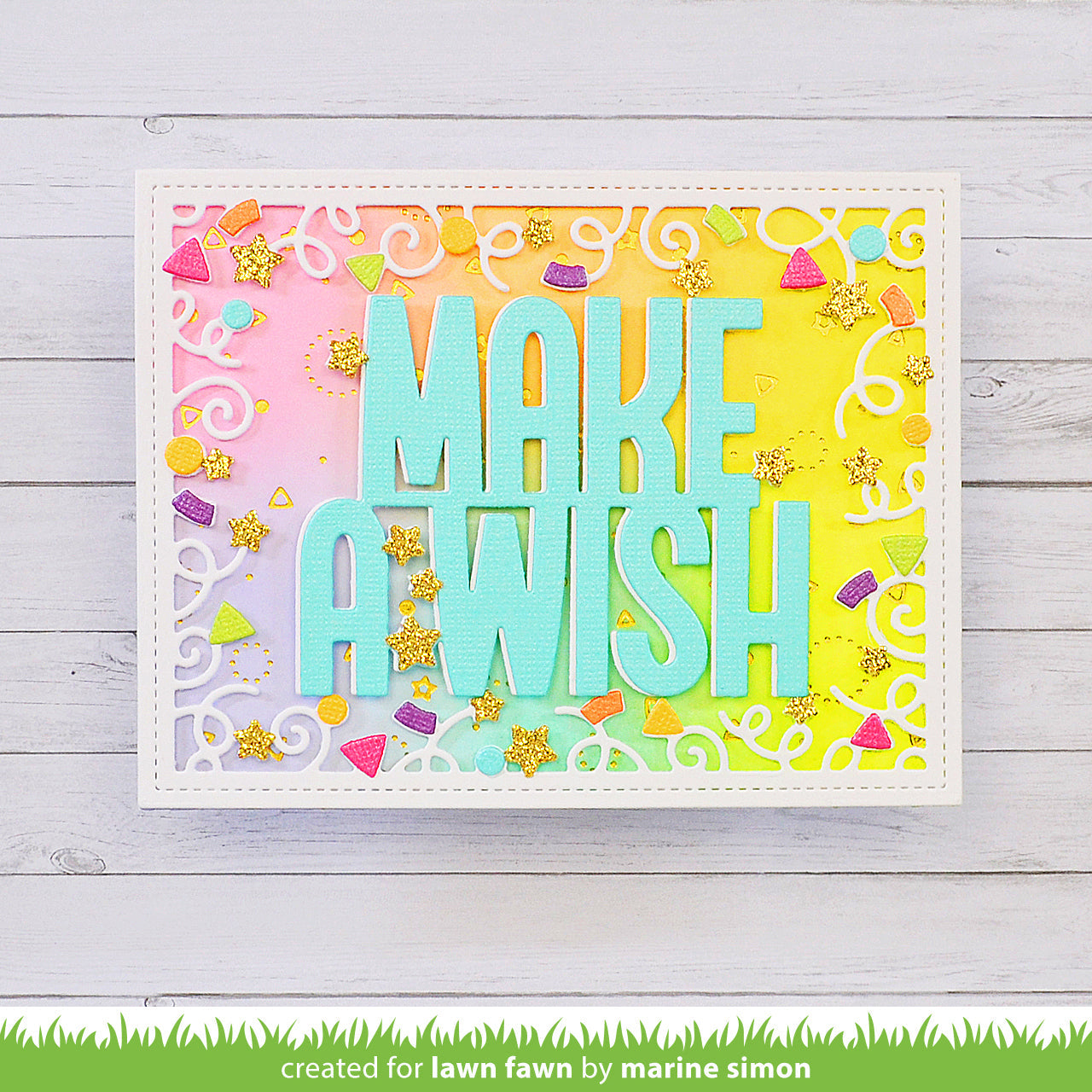 Lawn Fawn - Let's Celebrate Backdrop