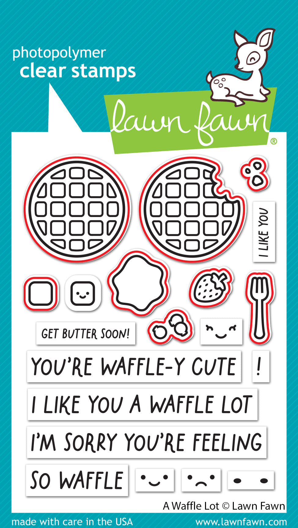 Lawn Fawn - A Waffle Lot Lawn Cuts