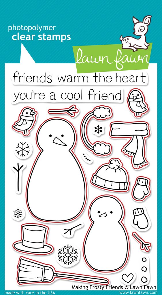 Lawn Fawn - Making Frosty Friends - Lawn Cuts