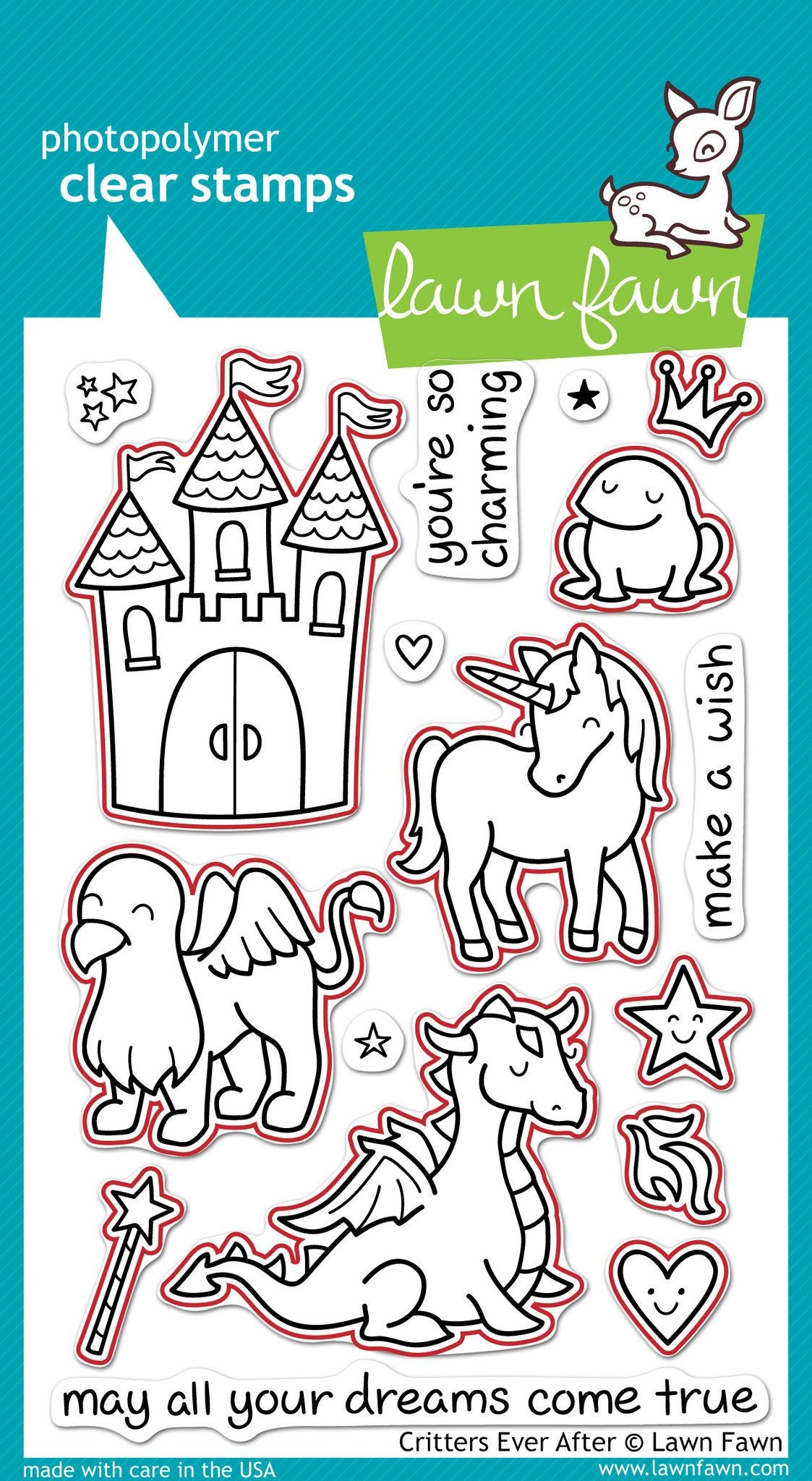 Lawn Fawn - Critters Ever After - Lawn Cuts