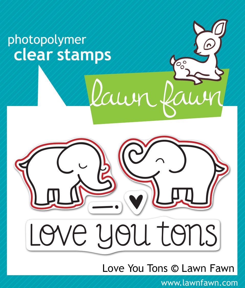 Lawn Fawn - Love You Tons Lawn-Cuts