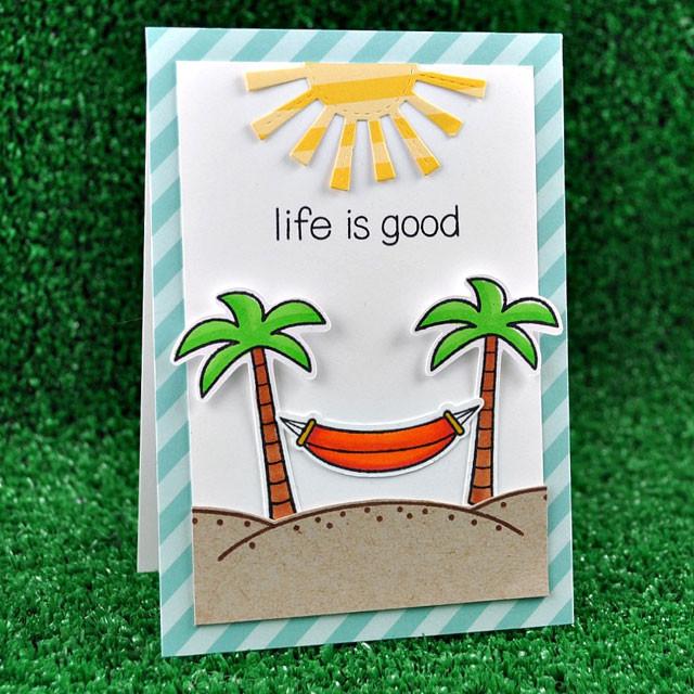 Lawn Fawn - Life is Good