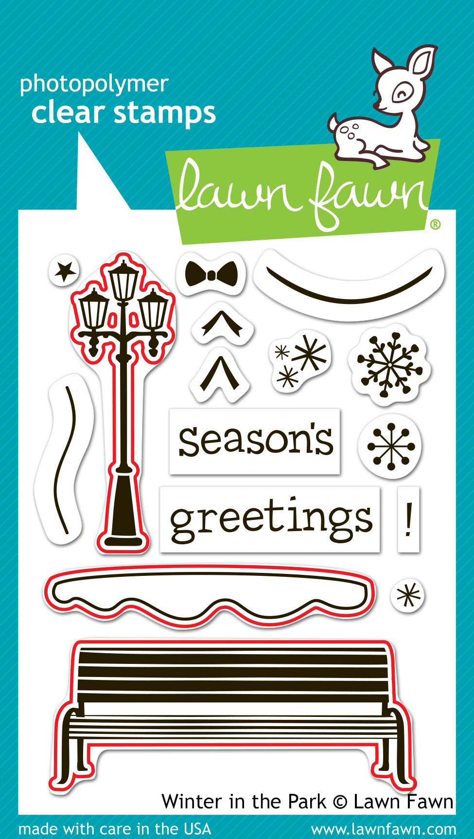 Lawn Fawn - Winter In The Park - Lawn Cuts