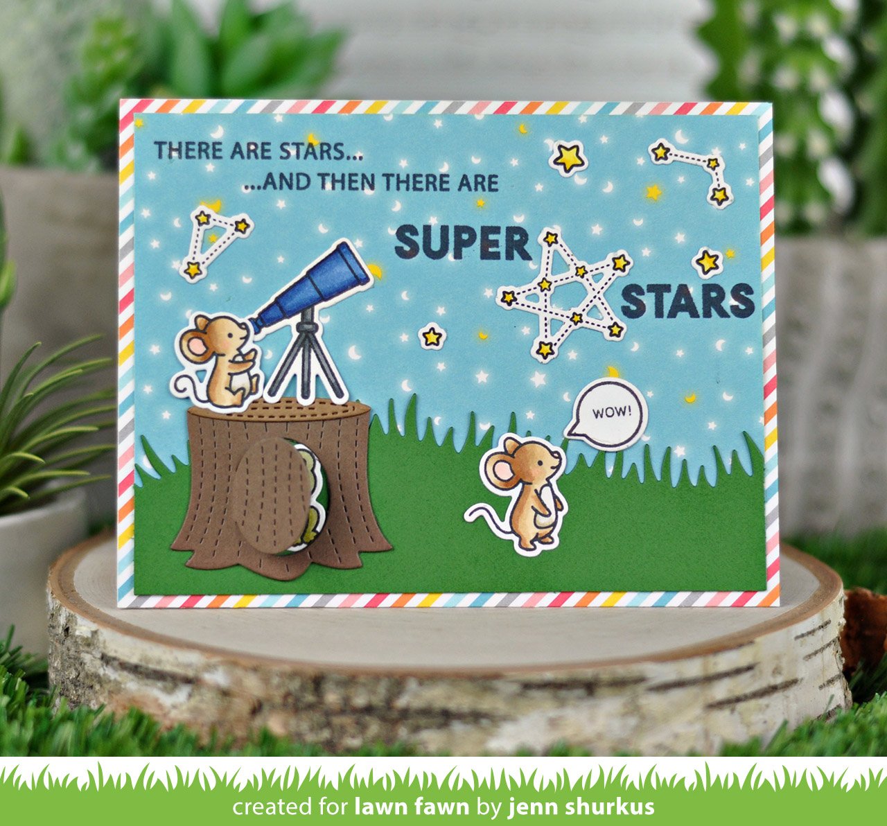 Lawn Fawn - Lift The Flap Meadow