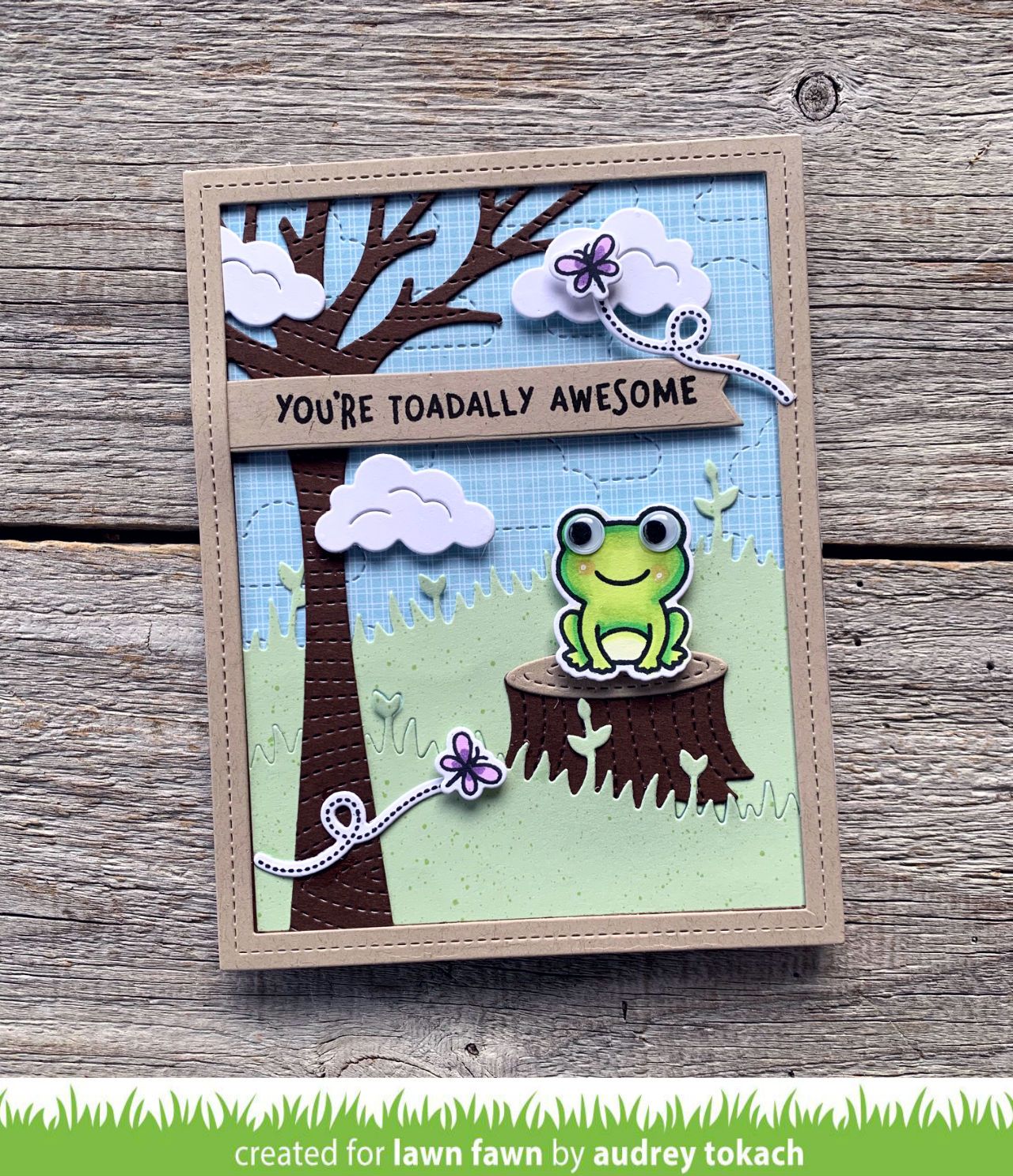 Lawn Fawn - Meadow Backdrop: Portrait