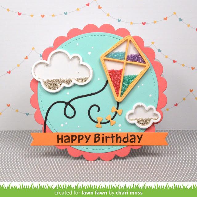 Lawn Fawn - Simple Puffy Cloud Frames