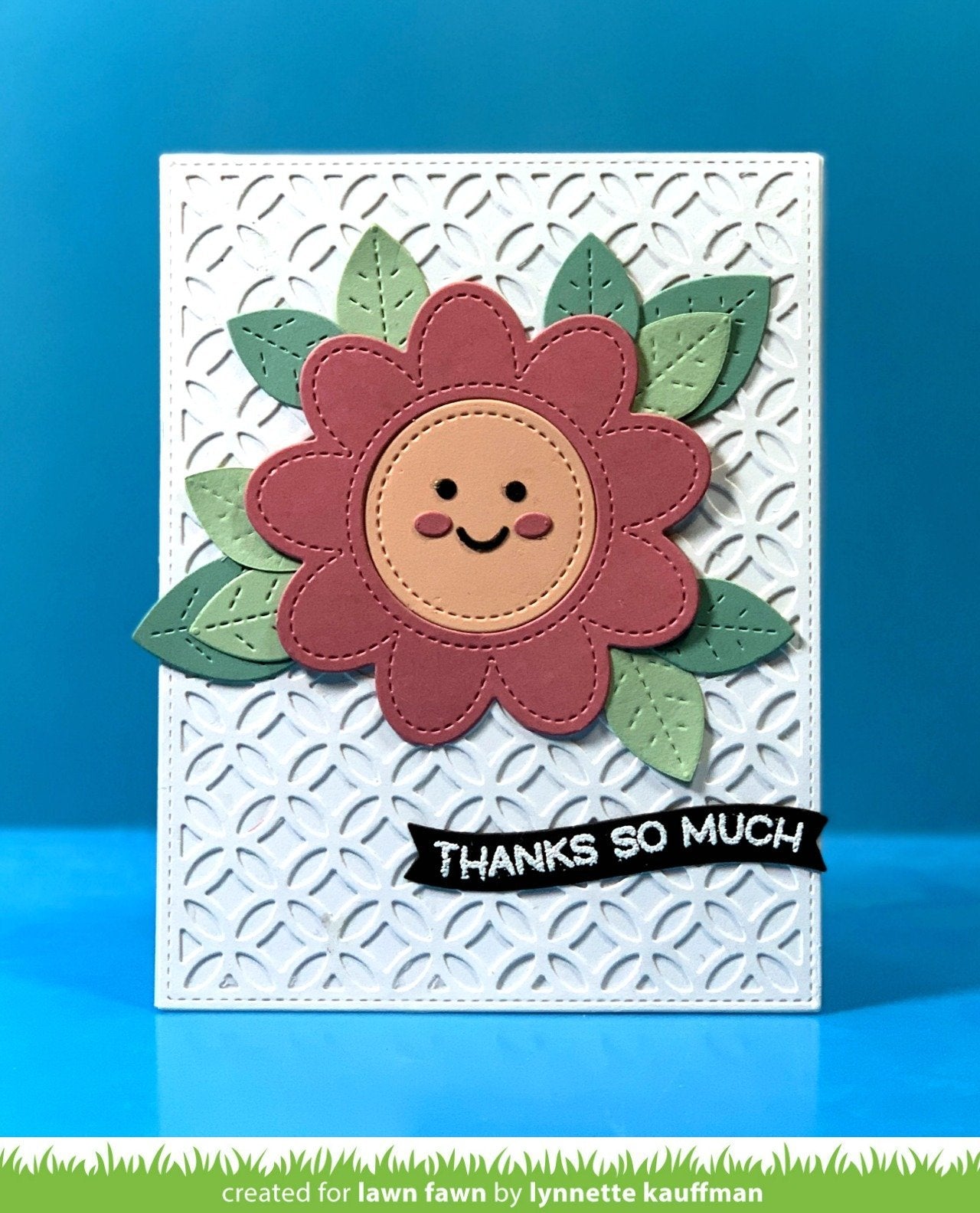 Lawn Fawn - Outside In Stitched Flower
