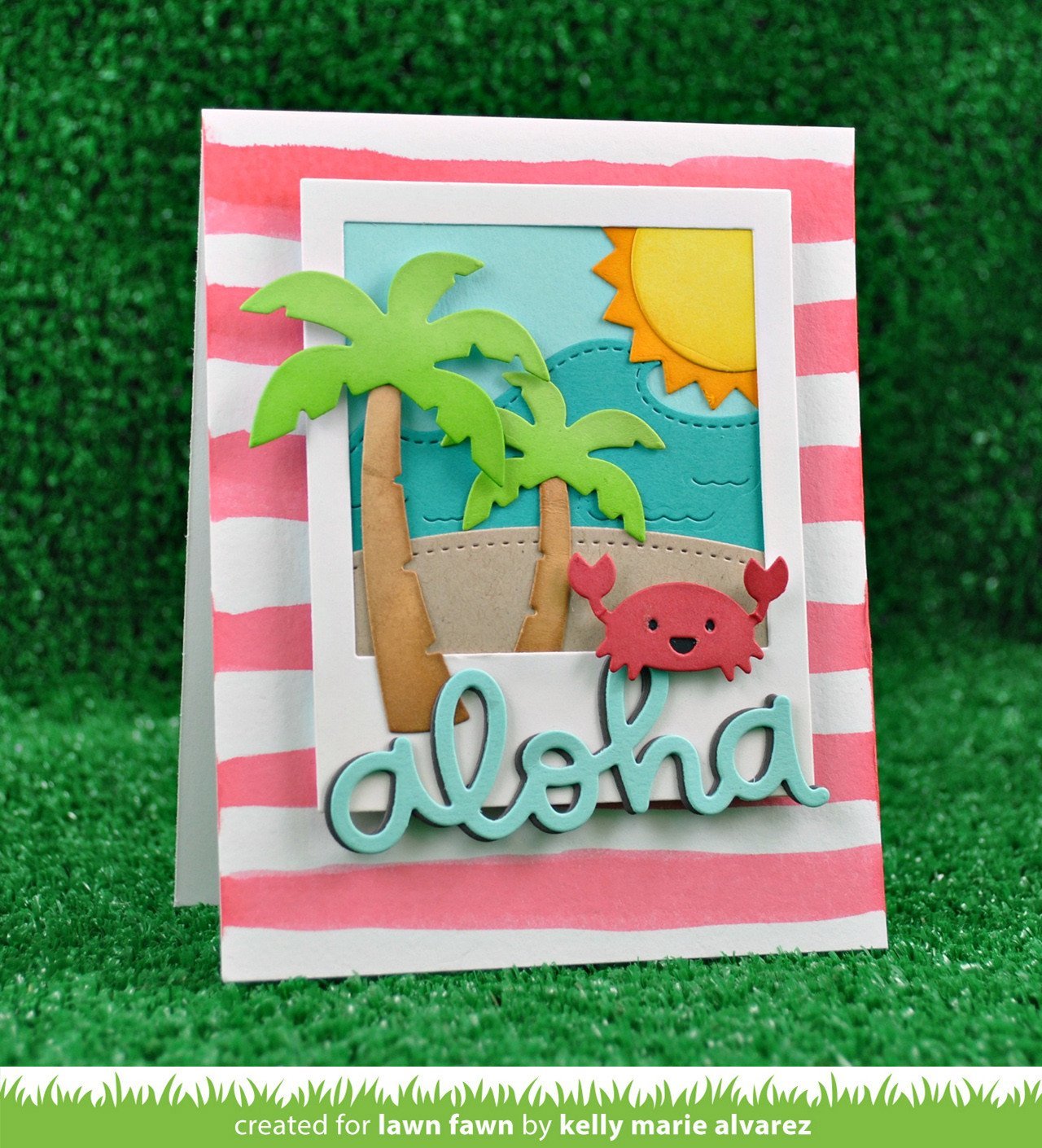 Lawn Fawn - Ocean Hillside Pop-Up Add-On