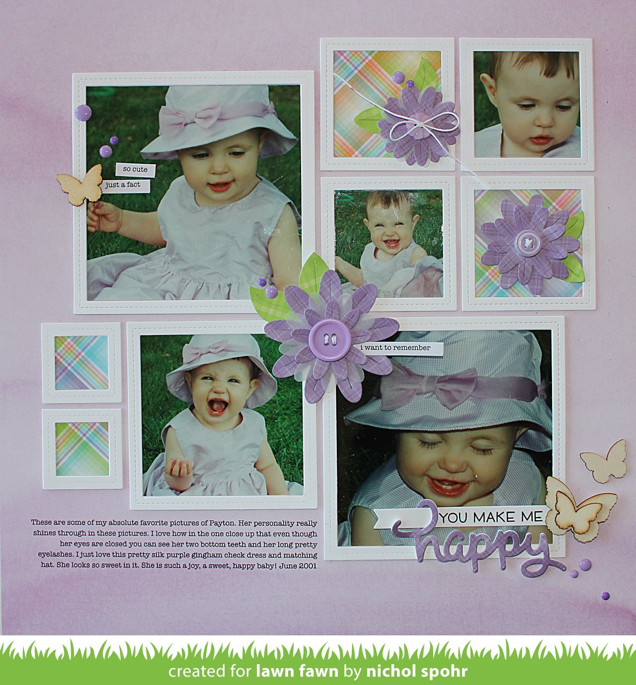 Lawn Fawn - Large Stitched Square Stackables