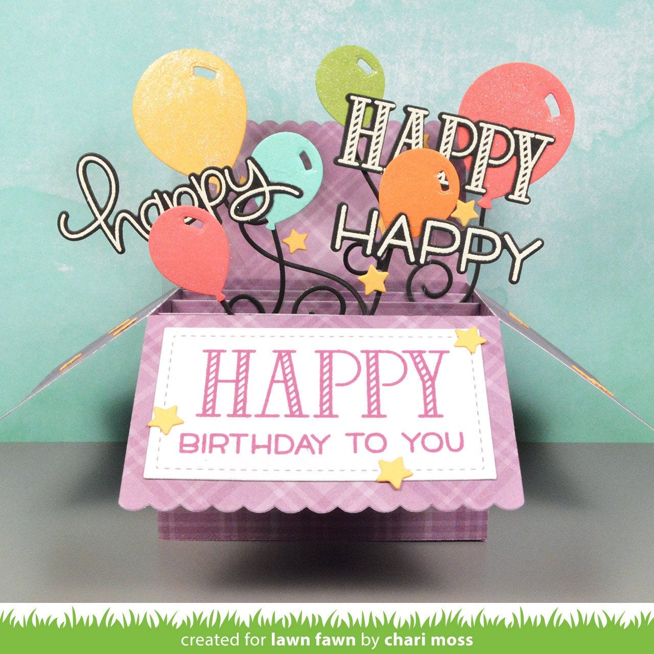 Lawn Fawn - Party Balloons