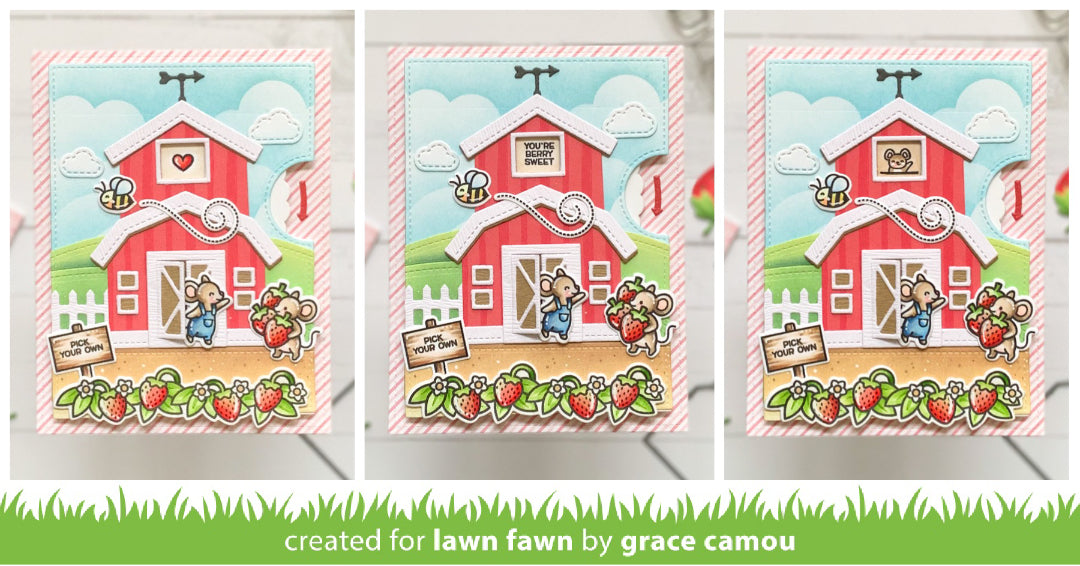 Lawn Fawn - Reveal Wheel Build-A-Barn Add-On