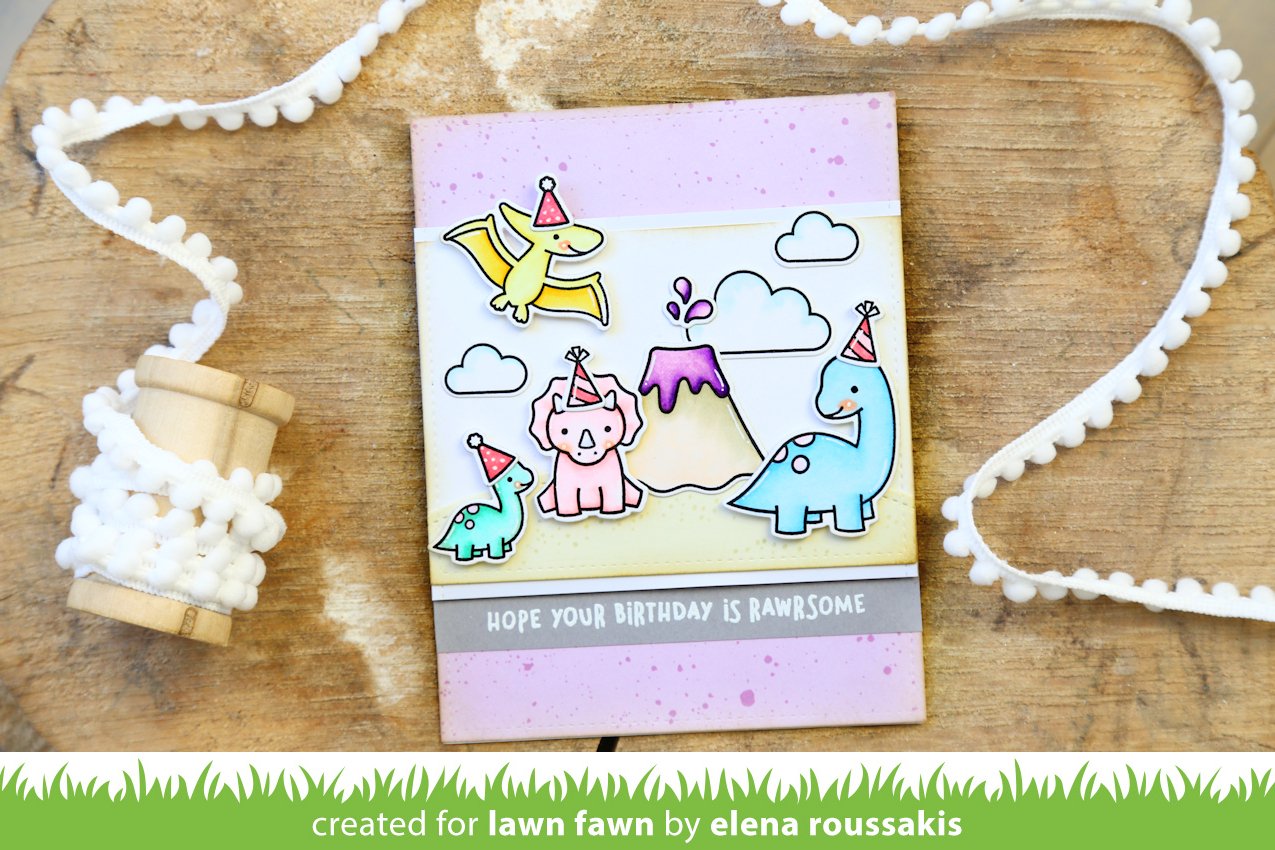 Lawn Fawn - Rawrsome