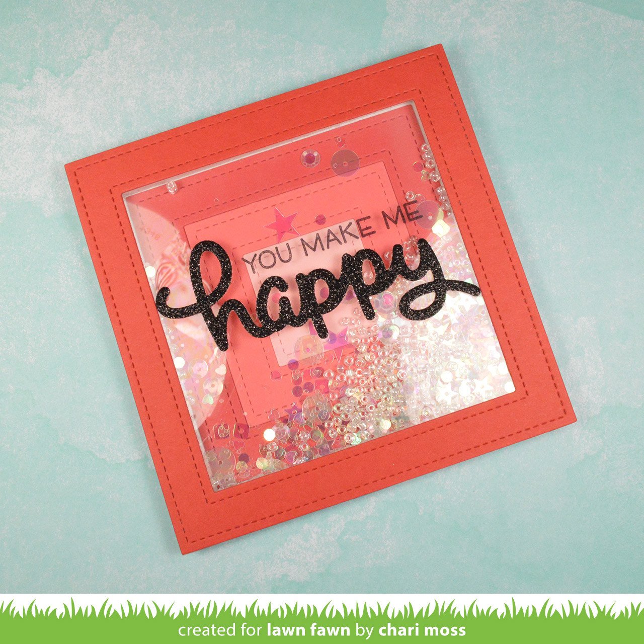 Lawn Fawn - Outside In Stitched Square Stackables
