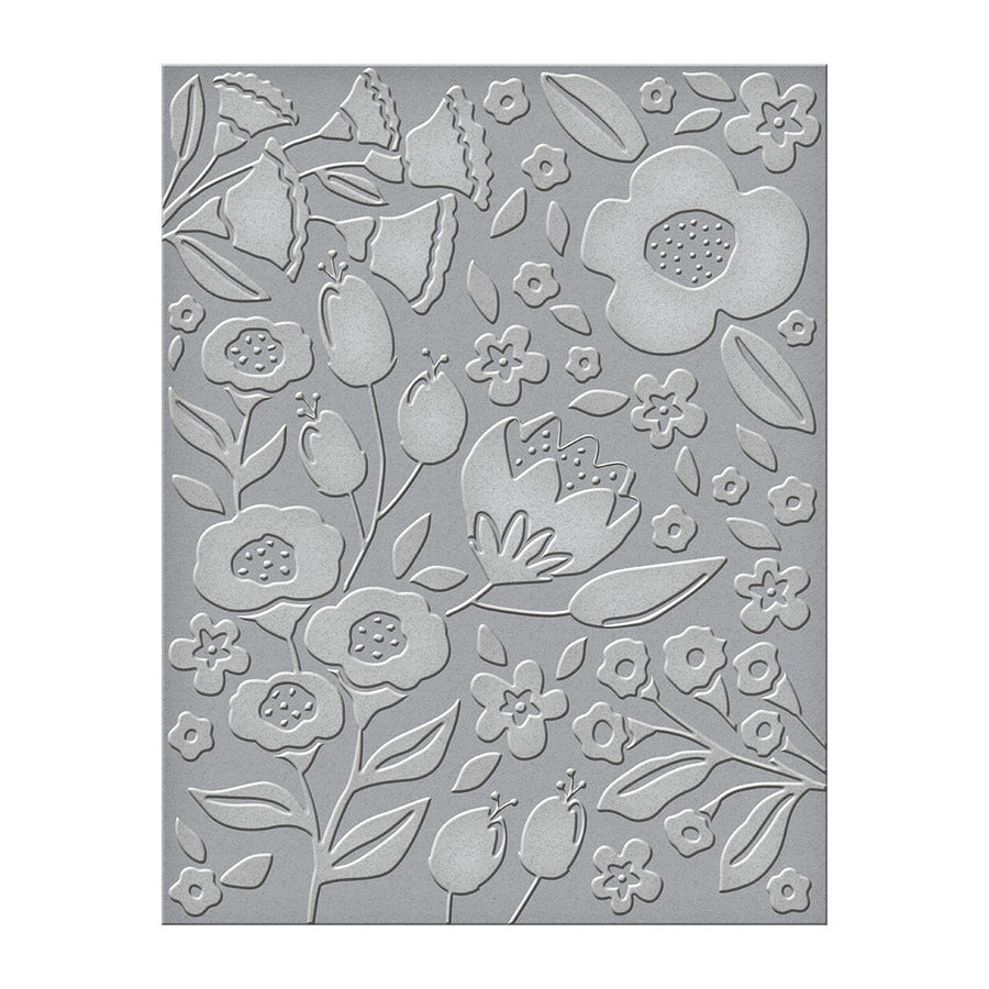 Spellbinders - Simply Perfect Florets Embossing Folder