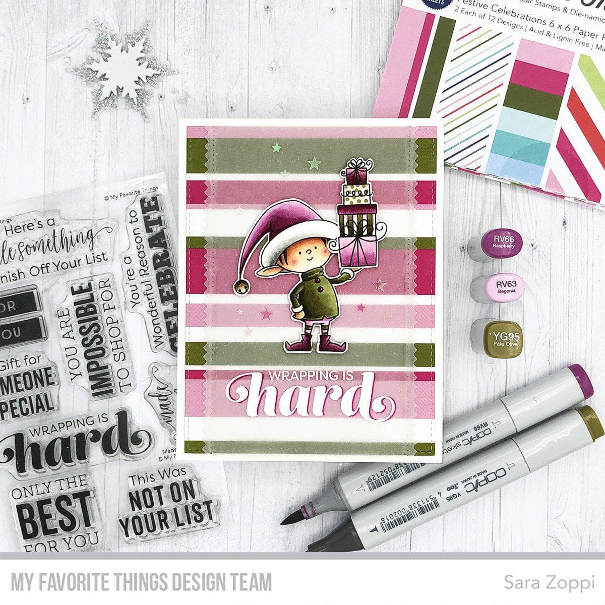 My Favorite Things - Festive Celebrations Paper Pad 6x6"