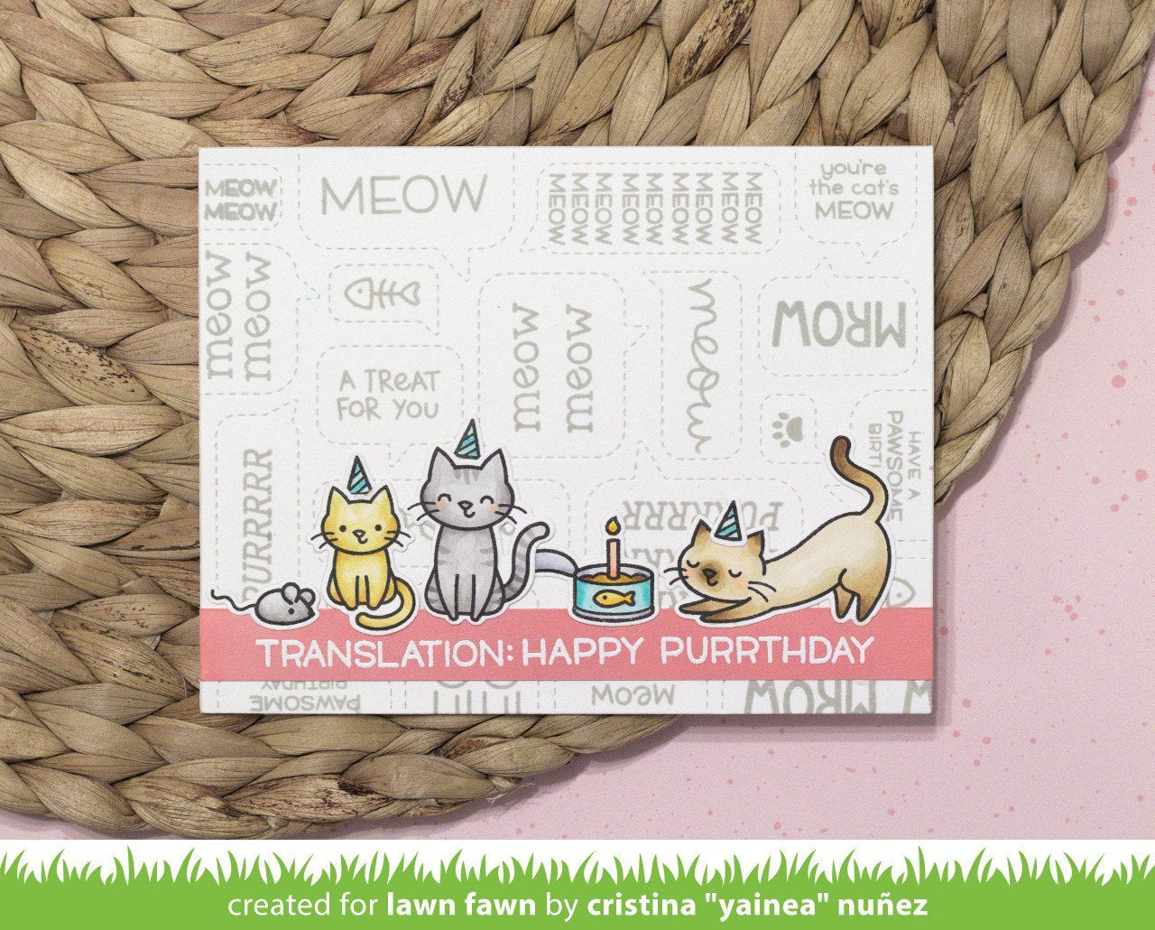 Lawn Fawn - Critter Chatter: Pets