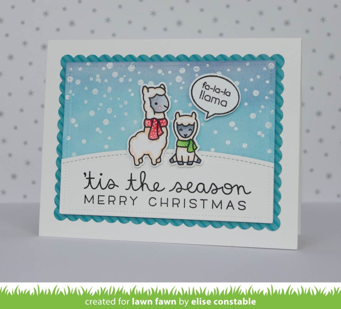 Lawn Fawn - Winter Scripty Sentiments