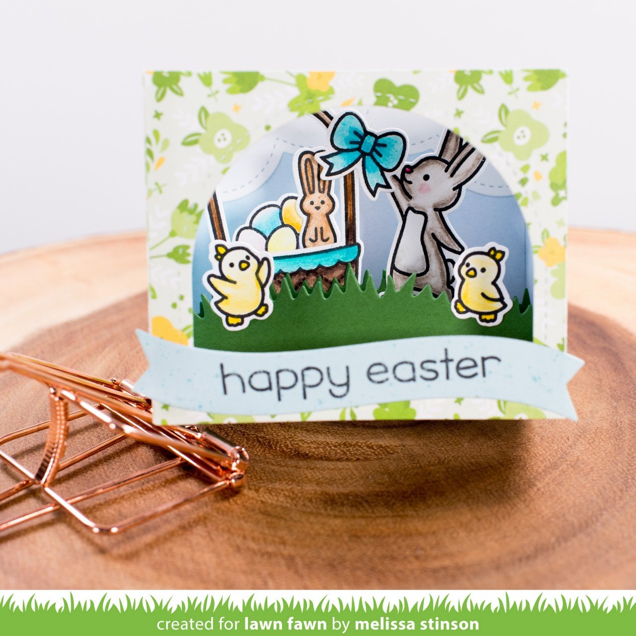 Lawn Fawn - Shadow Box Card Park Add-On