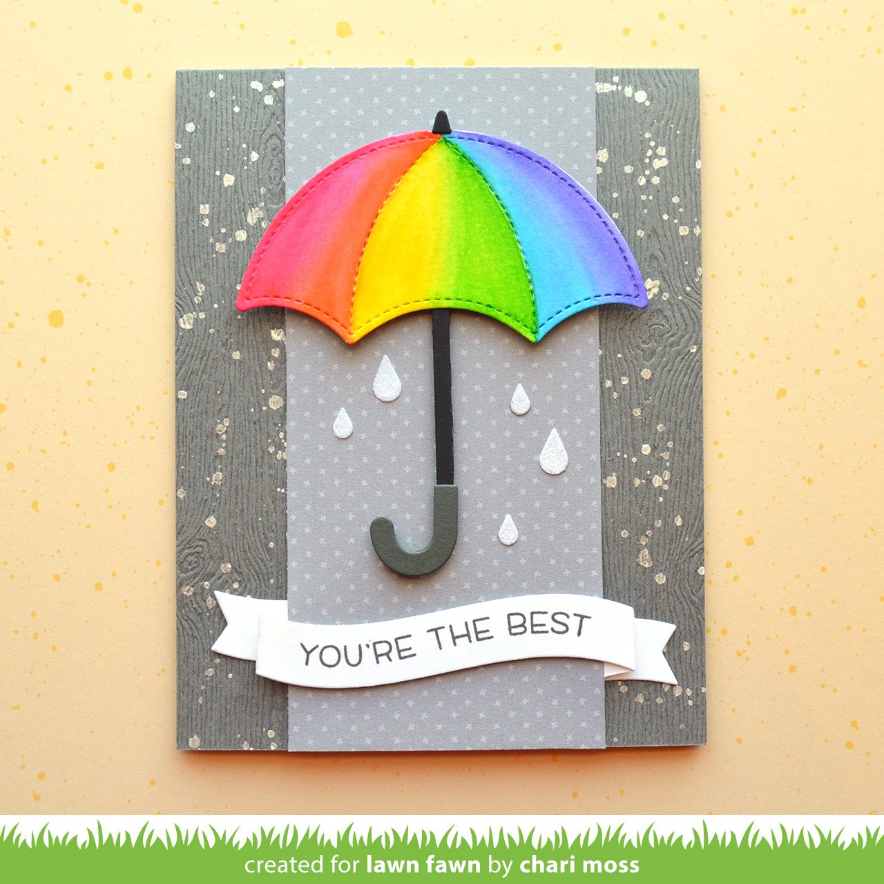Lawn Fawn - Stitched Umbrella