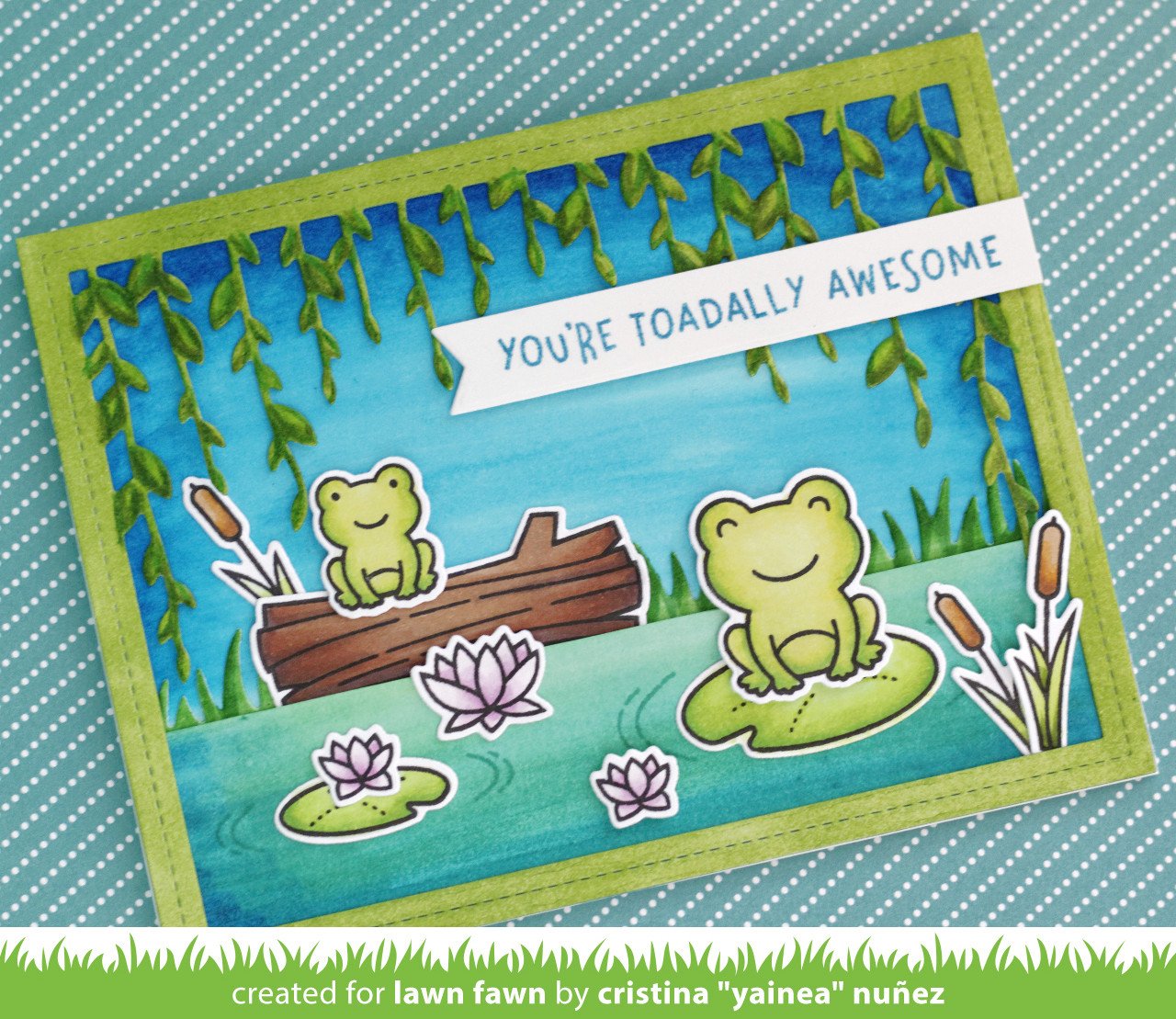Lawn Fawn - Bayou Backdrop