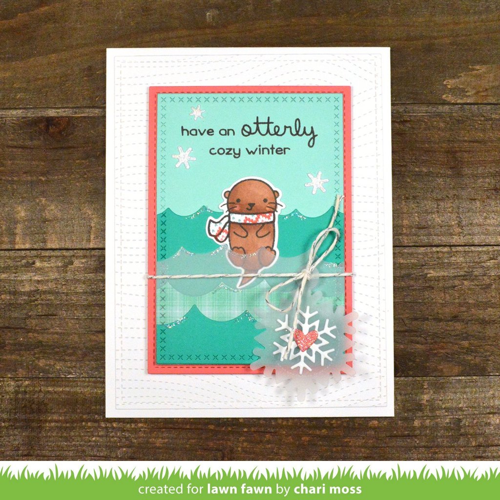 Lawn Fawn - Winter Otter
