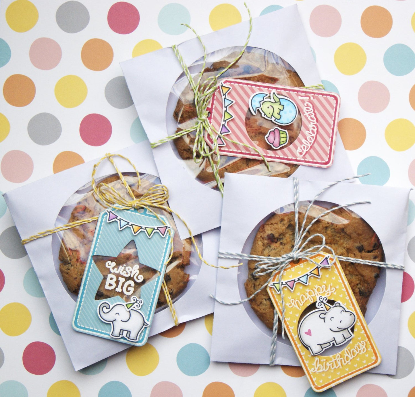 Lawn Fawn - Birthday Tags
