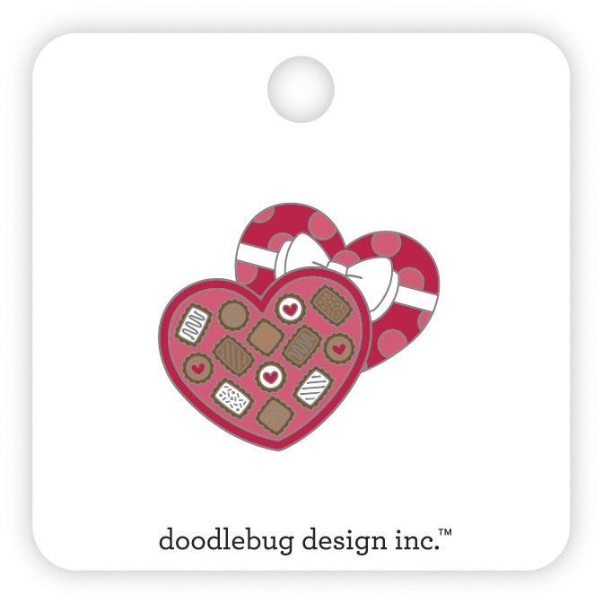 Doodlebug Design - Chocolate Box Collectible Pin