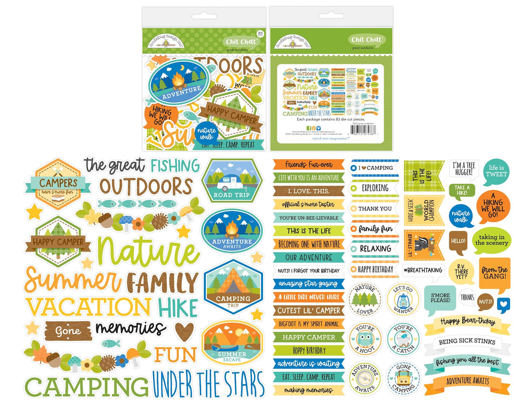 Doodlebug Design - Great Outdoors Chit Chat