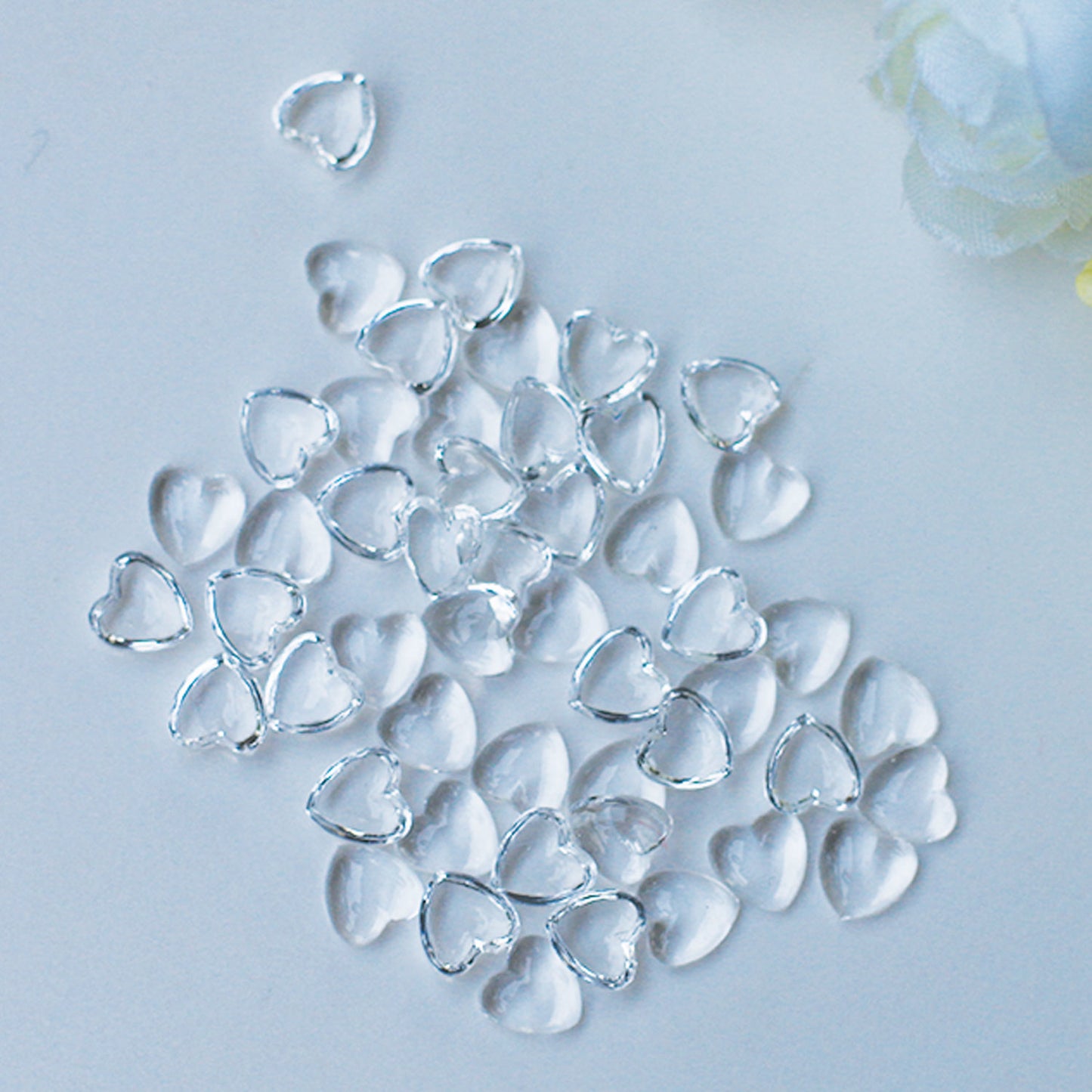Dress My Craft - Droplets Heart 1 (100pcs)