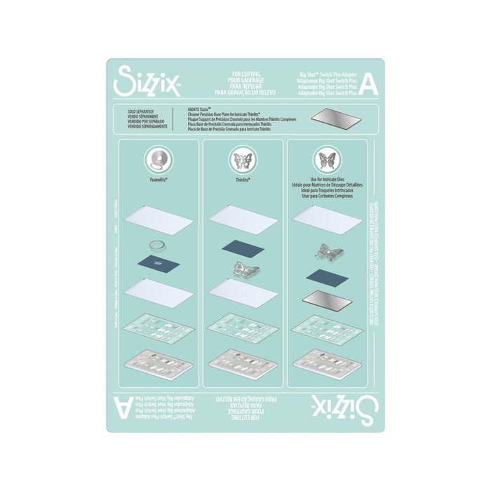 Sizzix - Big Shot Switch Plus A4 Standard Adapter A