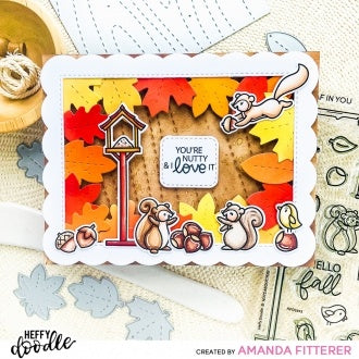 Heffy Doodle - Woodgrain Texture Background Die