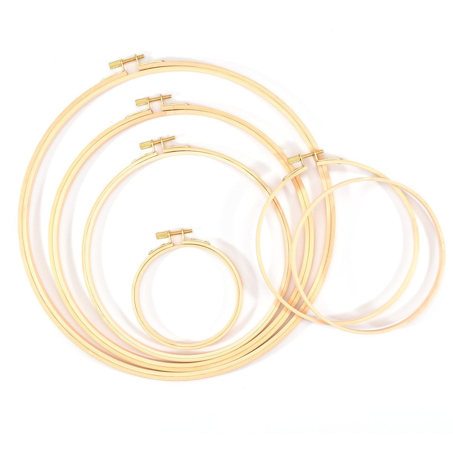 Vaessen Creative - Embroidery Hoop Mix (5pcs)