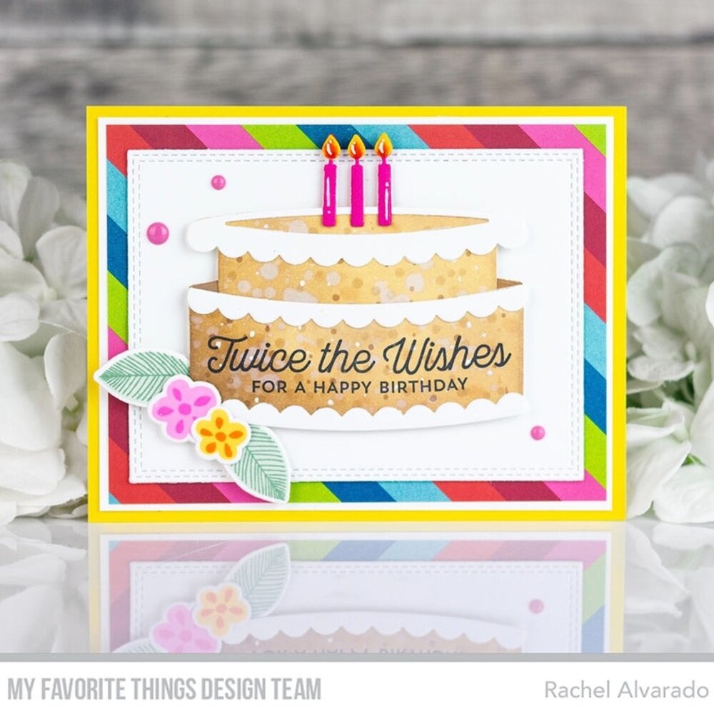 My Favorite Things - Interactive Birthday Cake Die-Namics