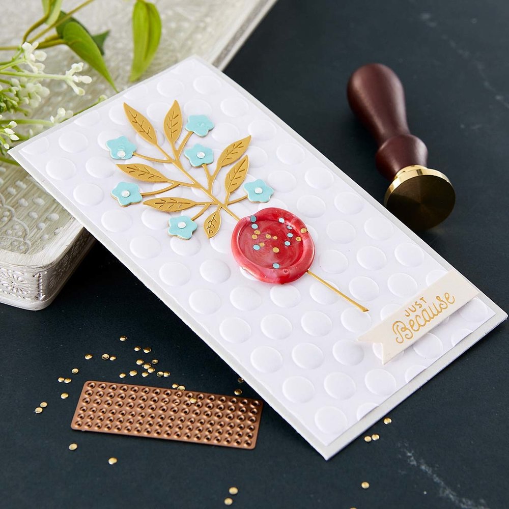 Spellbinders - 3/4 Inch Solid Circle Wax Seal Stamp