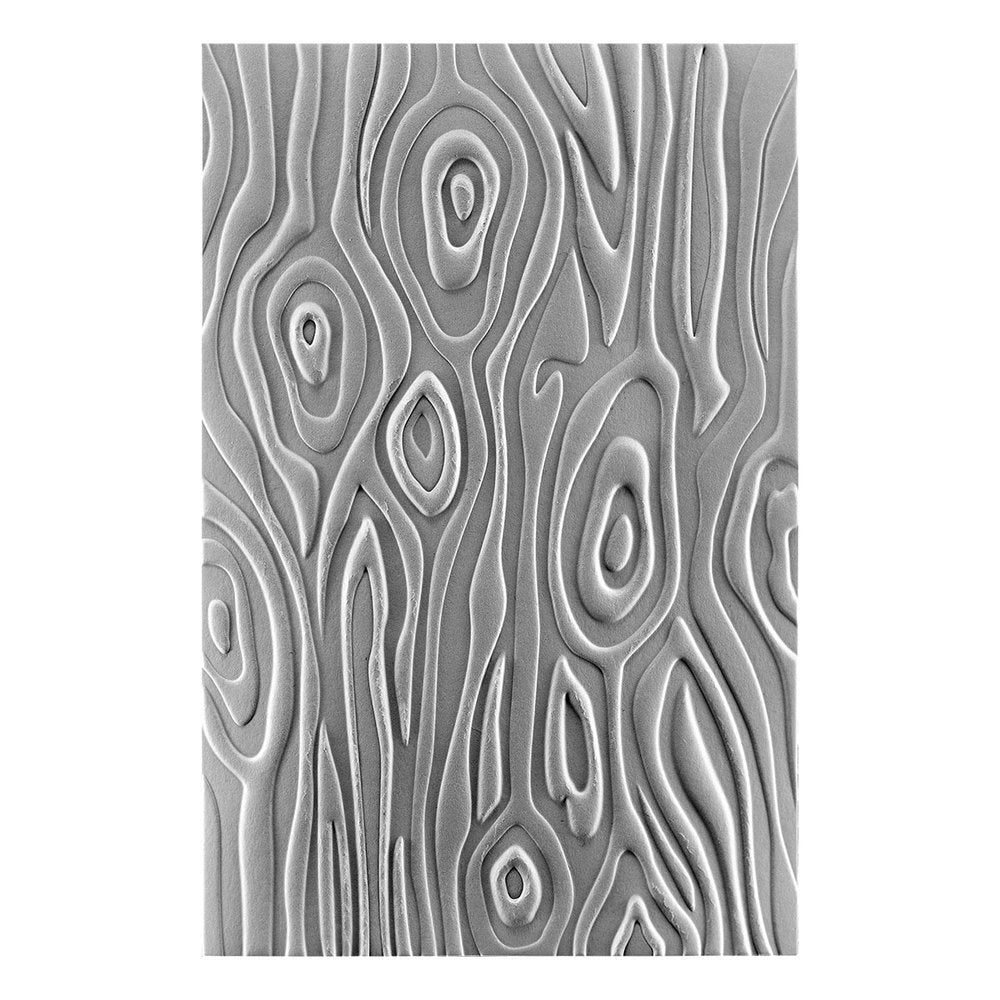 Spellbinders - Knock on Wood 3D Embossing Folder