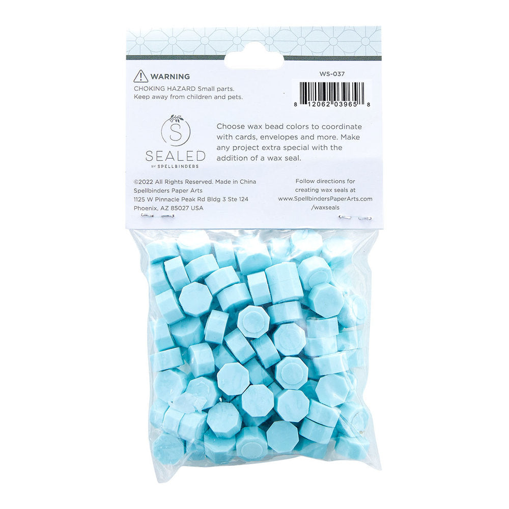 Spellbinders - Pastel Blue Wax Beads