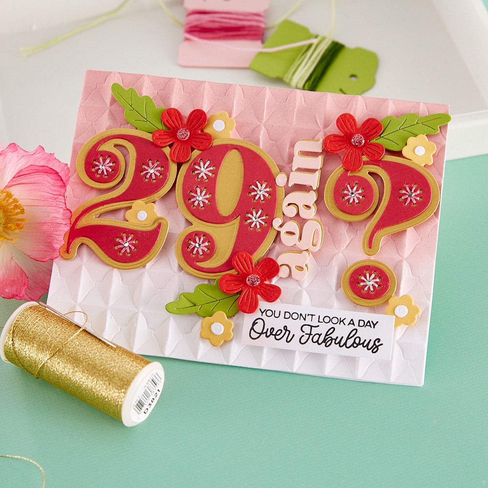 Spellbinders - Stitched Punctuation and Symbols Etched Dies