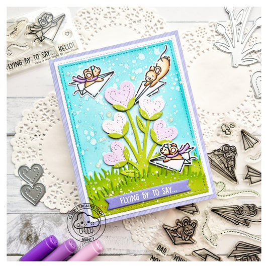Any Occasion Card feat. Lawn Fawn Have A Mice Flight