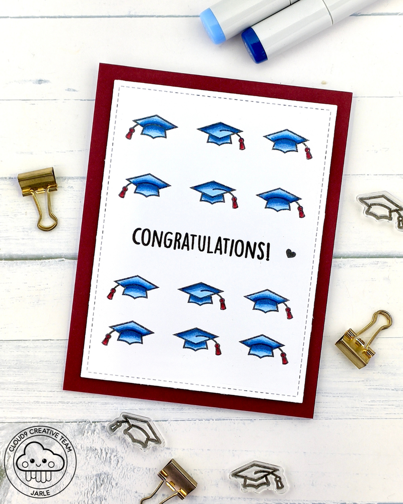 Graduation Card feat. Lawn Fawn All The Grad Caps