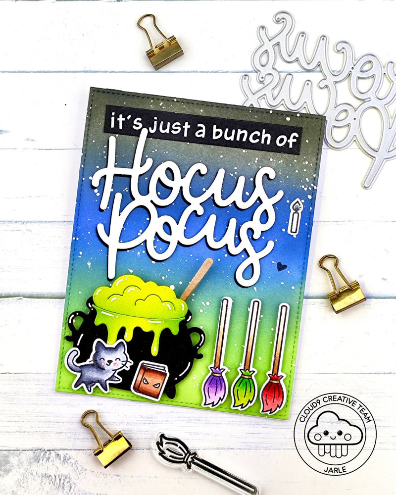 Halloween card feat. Lawn Fawn Giant Hocus Pocus