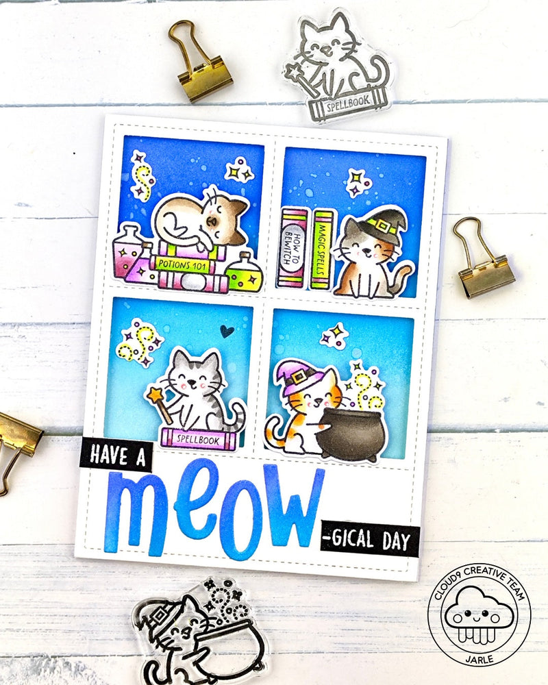 Magical Friendship Card feat. Lawn Fawn Hocus Purr-Cus