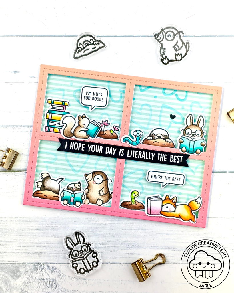 Friendship Card feat. Lawn Fawn A Mole Lot of Love